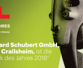 Gerhard Schubert GmbH ist die „Fabrik des Jahres“